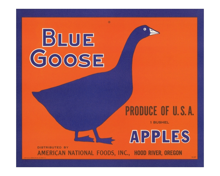 Blue Goose Apples